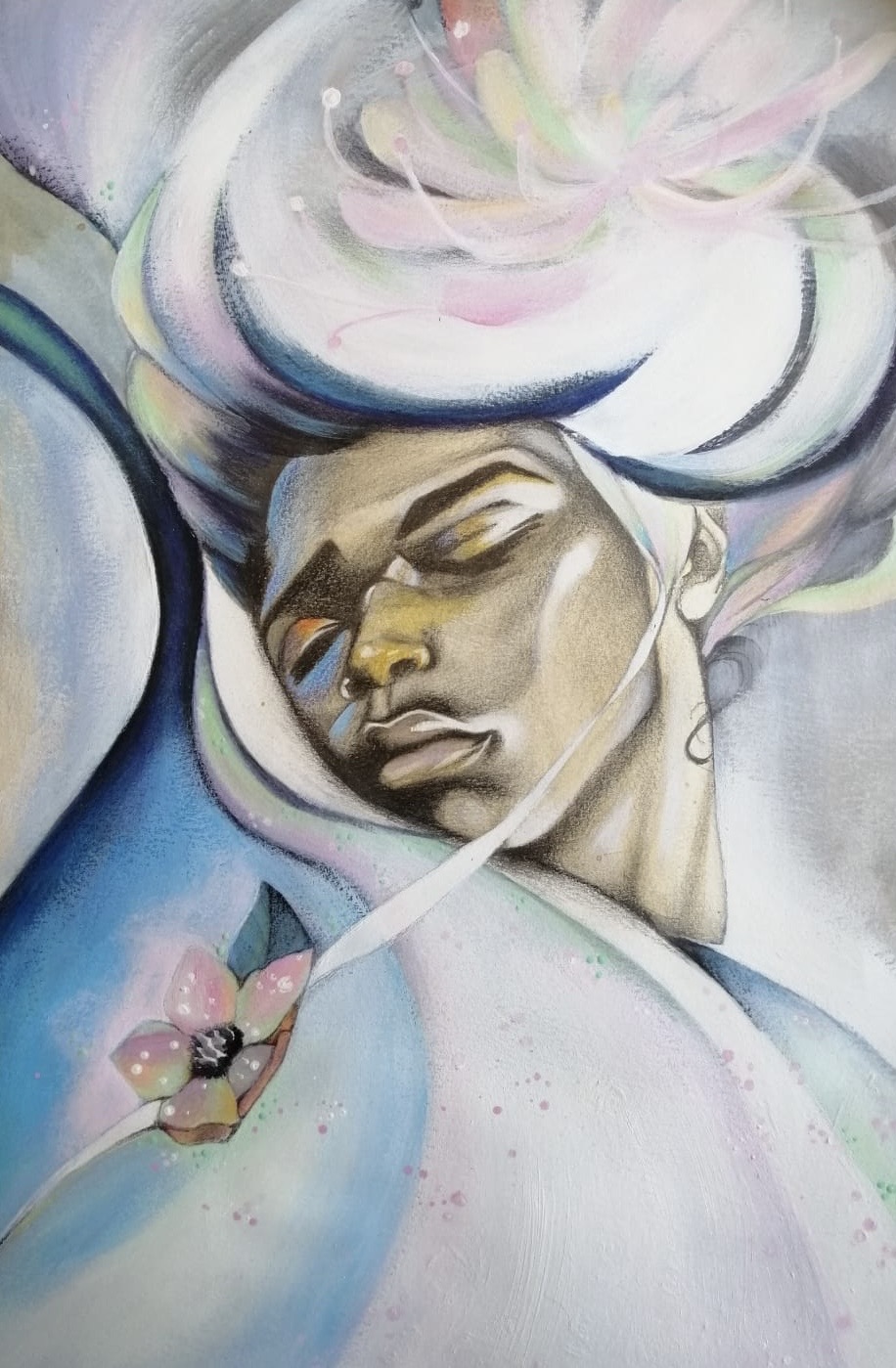 Sweet Dream encadré en blanc, vue d’ensemble / Sweet Dream framed in white, overall view