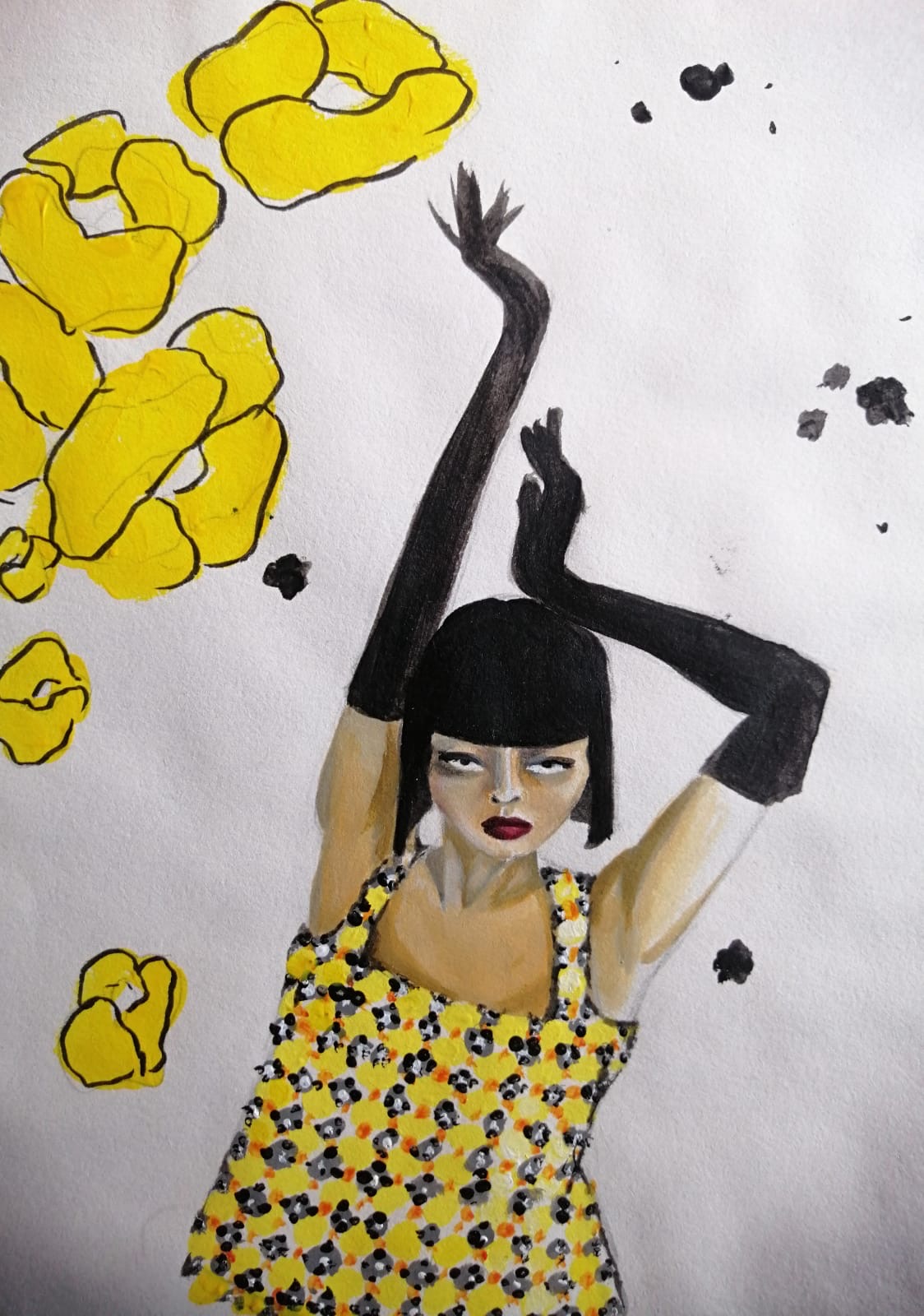 Vue encadrée de l’œuvre / Framed view of the artwork